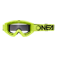 Oneal Маска кроссовая B-Zero V.22 желтая оправа, прозрачная линза в Москве