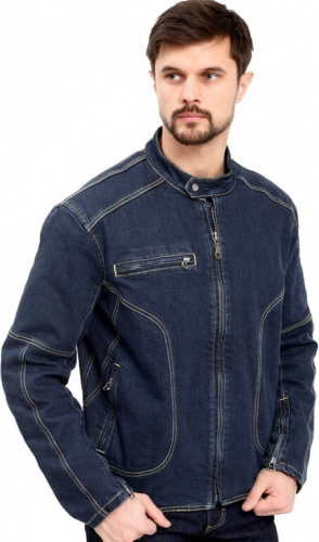 Starks Джинсовая мотокуртка Ghost Темный Синий в Москве